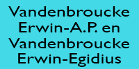 Vandenbroucke Erwin A. P. en Vandenbroucke Erwin Egidius